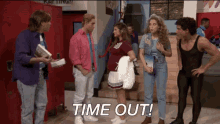 Time Out GIF - Saved By The Bell Time Out Pause GIFs