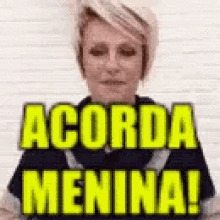 Acorda Menina / Animação / Ana Maria Braga GIF - Ana Maria Braga Wake Up Excited GIFs
