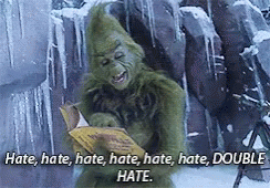 Hate Hate Hate Double Hate The Grinch GIF - Hate Hate Hate Double Hate The Grinch GIFs
