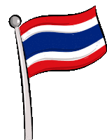 Siam Flag Sticker - Siam Flag ประเทศไทย Stickers