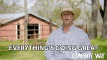 Everythings Going Great Bubba Thompson GIF - Everythings Going Great Bubba Thompson The Cowboy Way GIFs