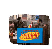 Seinfeld Not The Real Seinfeld Sticker - Seinfeld Not The Real Seinfeld Stickers