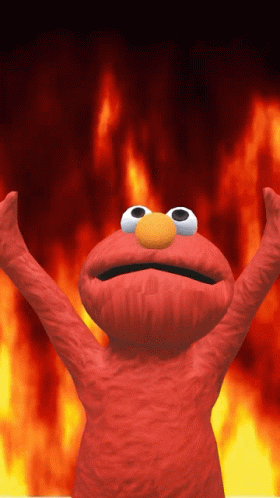 Hell Flame GIF - Hell Flame Elmo - Discover & Share GIFs