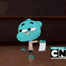 The Amazing World Of Gumball Gumball GIF - The Amazing World Of Gumball Gumball Its The End Of The World GIFs