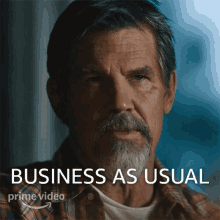 Business As Usual Royal Abbott GIF - Business As Usual Royal Abbott Josh Brolin GIFs