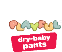 Playful Diapers Playful Logo Sticker - Playful Diapers Playful Logo Playful Stickers