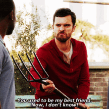 Nick Miller New Girl GIF - Nick Miller New Girl You Used To Be My Best Friend GIFs