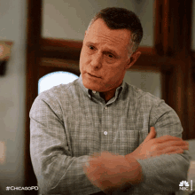 Arms Crossed Hank Voight GIF - Arms Crossed Hank Voight Chicago Pd GIFs