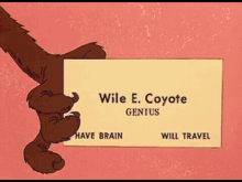 wile e coyote experto en explosivos