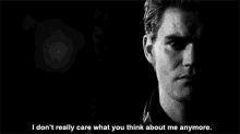 Stefan Salvatore I Dont Care What You Think About Me GIF - Stefan Salvatore I Dont Care What You Think About Me Tvd GIFs