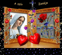 A Szív Zenéje Virgin Mary GIF - A Szív Zenéje Virgin Mary GIFs