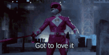 Power Rangers Got To Love It GIF - Power Rangers Got To Love It Pink Ranger GIFs