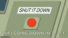 Shut Down Press Button GIF - Shut Down Press Button Shut It Down GIFs