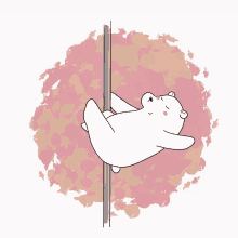 blinkydoodly poledance poler polar polar bear