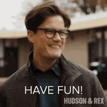 Have Fun Jesse Mills GIF - Have Fun Jesse Mills Hudson And Rex GIFs