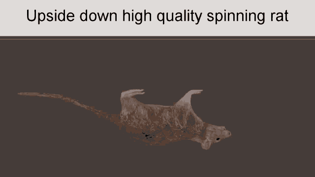 High Quality Upside Down Spinning Rat Spinning Rat 