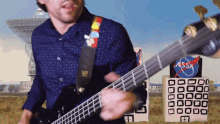 Playing The Bass Jake Levinson GIF - Playing The Bass Jake Levinson Devon Kay And The Solutions GIFs