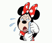 Minnie Mouse Emotional GIF - Minnie Mouse Emotional Sobbing GIFs