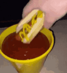 Dipdogketchup Hotdog GIF - Dipdogketchup Hotdog Ketchup GIFs