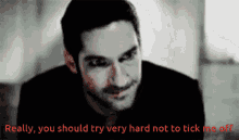 Dont Tick Me Off Angry Lucifer GIF - Dont Tick Me Off Angry Lucifer Lucifer GIFs