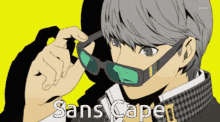 Sans Cape Apollonarukami GIF - Sans Cape Apollonarukami Persona4 GIFs