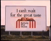 Kentucky Fried Chicken 1989 GIF - Kentucky Fried Chicken 1989 Commercial GIFs