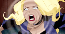Black Canary Screaming - Justice League GIF - Justice League Black Canary Animated GIFs