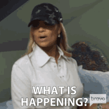 What Is Happening Real Housewives Of Potomac GIF - What Is Happening Real Housewives Of Potomac Whats Wrong GIFs