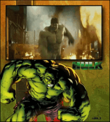 hulk superhero comics