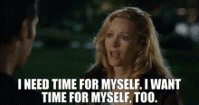 Knocked Up Debbie GIF - Knocked Up Debbie I Need Time For Myself GIFs