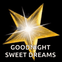 Good Night Sweet Dreams GIF - Good Night Sweet Dreams Star GIFs