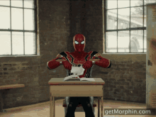 Spiderman Millie Bobby Brown GIF - Spiderman Millie Bobby Brown Yay GIFs