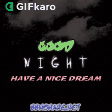 Good Night Have A Nice Dream Gifkaro GIF - Good Night Have A Nice Dream Gifkaro Have A Good Night GIFs