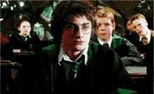 Harry Potter Slytherin GIF - Harry Potter Slytherin Looking GIFs