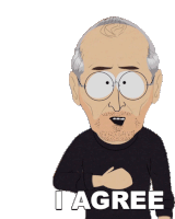 I Agree Steve Jobs Sticker - I Agree Steve Jobs South Park Stickers
