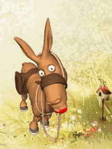Asino Donkey GIF - Asino Donkey Kiss GIFs