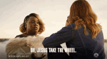 Oh Jesus Take The Wheel Mo GIF - Oh Jesus Take The Wheel Mo Alex Newell GIFs