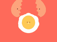 cracked egg egg white egg yolk