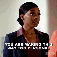 You Are Making This Way Too Personal Beverly Rucker GIF - You Are Making This Way Too Personal Beverly Rucker Summer Of Chills GIFs