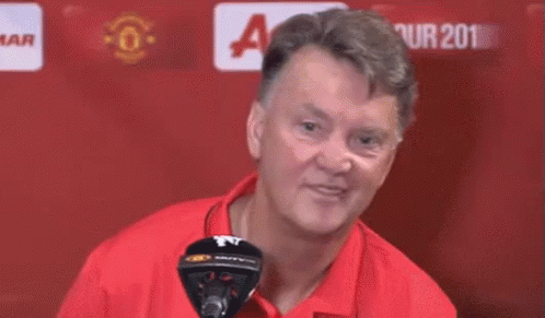 Lvg GIF - Louis Van Gaal Smile Smiling - Discover & Share GIFs