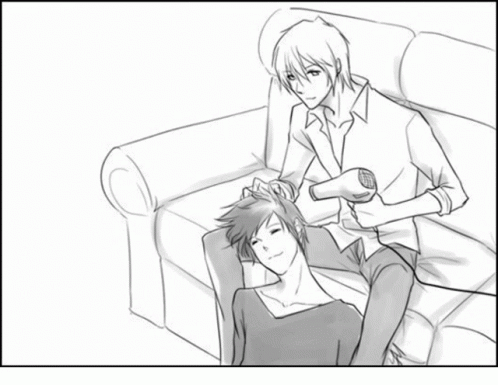 cute gay anime art