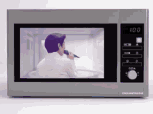 613flu Taehyung Microwave GIF - 613flu Taehyung Microwave Taehyung GIFs