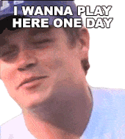 I Wanna Play Here One Day Brad Arnold Sticker - I Wanna Play Here One Day Brad Arnold 3doors Down Stickers