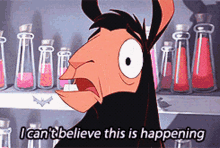 The Emperors New Groove Kuzco GIF - The Emperors New Groove Kuzco I Cant Believe This Is Happening GIFs
