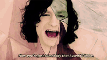 Now You'Re Just Somebody That I Used To Know GIF - Gotye Somebody That I Used To K Now GIFs
