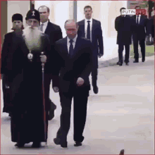 putin walking
