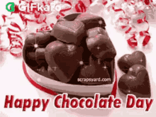 Happy Chocolate Day Wishes GIF - Happy Chocolate Day Wishes Chocolate Day GIFs