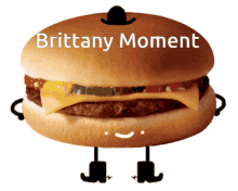 Brittany Moment Burger Moment GIF - Brittany Moment Burger Moment Classic Burger GIFs