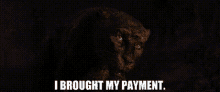 Bagheera I Brought My Payment GIF - Bagheera I Brought My Payment Payment GIFs