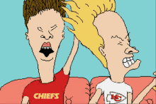 go chiefs chiefs chiefs funny rock beavis and butthead